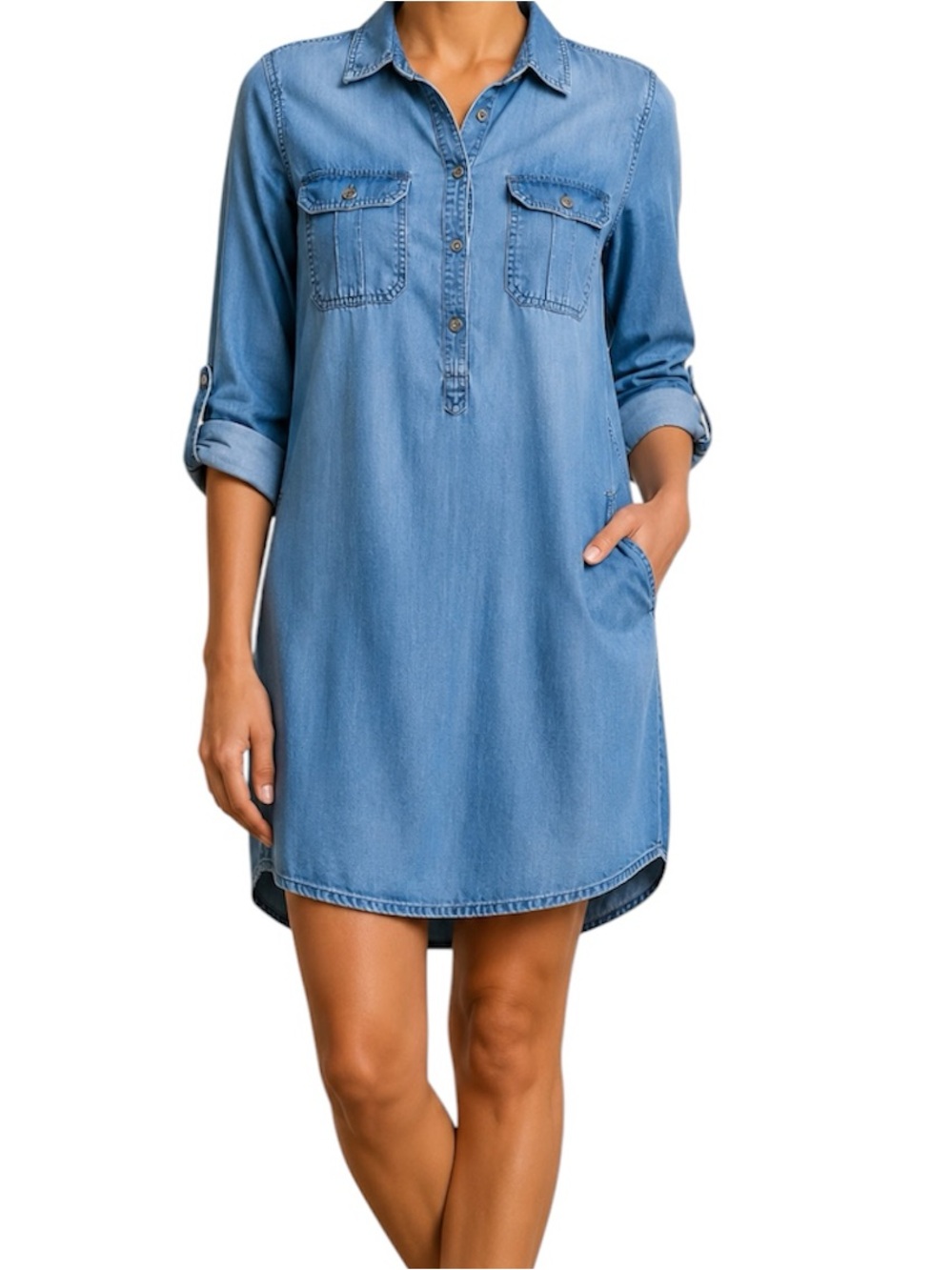 SO | Jean Shirt Dress